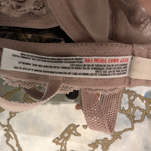 Free People Lace Underwire Bra - Cream - Picture 5 of 9